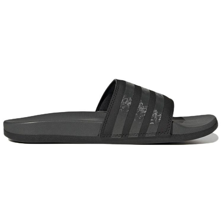 adidas Adilette Comfort Pantoletten Core Black Grey Damen GX4303