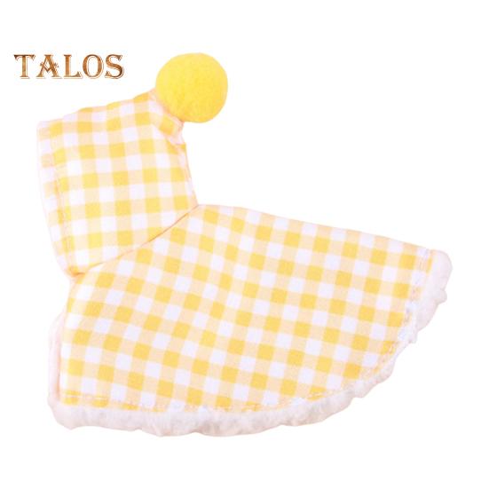 

Одежда для маленьких животных для попугая, зимний костюм птицы, теплый плащ-шаль для попугая, реквизит для фотосъемки домашних животных для попугаев, волнистый попугайчик L жёлтый