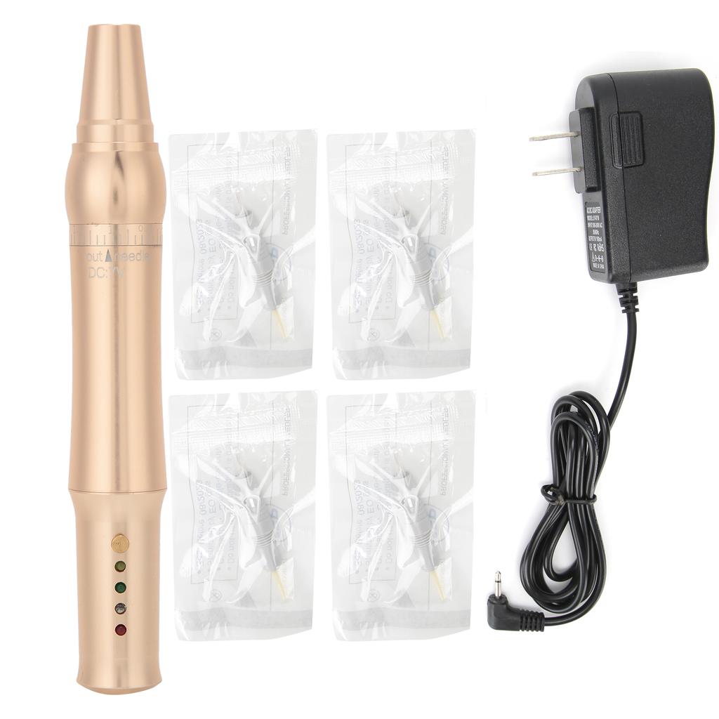 Microblading Pen SemiPermanent Eyebrow Lip Eyeliner Tattoo Machine with Needles