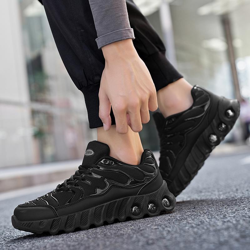 Male Casual Mens ShoesTrainer Race Breathable Shoes Fashion Loafers Running Shoes for  Lightweight Rebound Outdoor Shoes