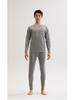 Men's Pure Cotton Autumn Thermal Underwear Set - Sweater and Pants for Youth
