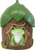 Copeau Mini Garden Frog In a Woodhouse