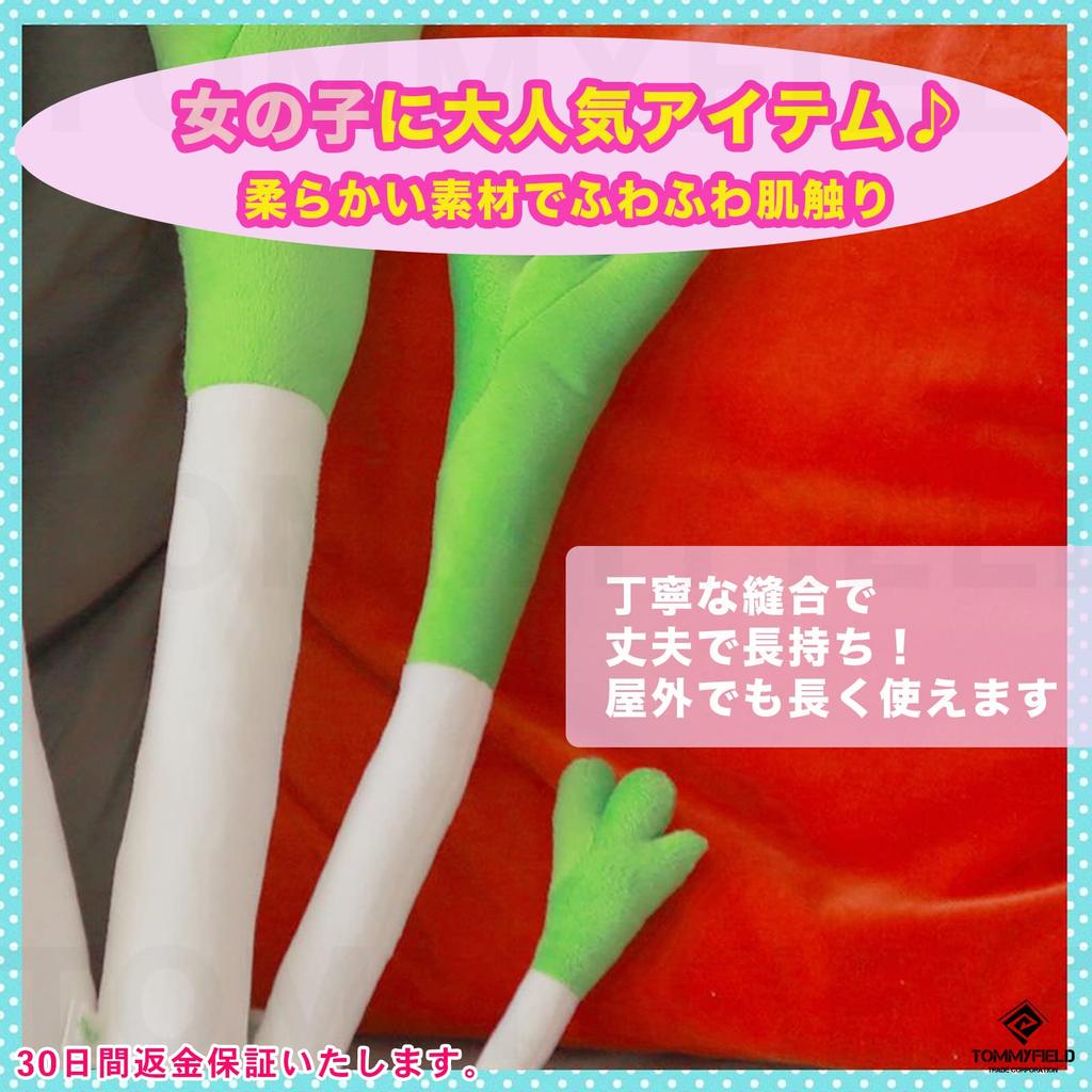 TOMMYFIELD Leek Vegetable Plush Hatsune Miku Cosplay Goods Cushion, Toy, (2 pieces)