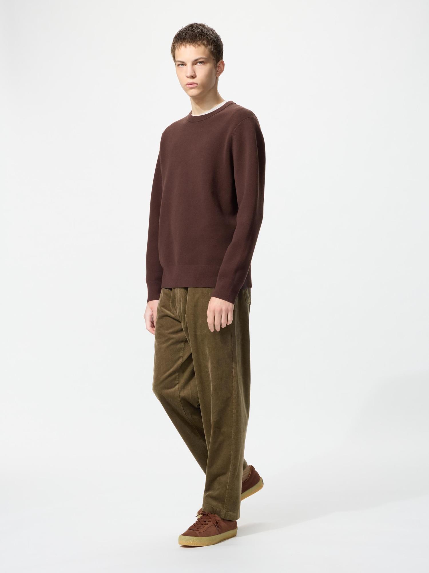 

Uniqlo Japan Corduroy Easy Ankle Брюки 35 BROWN/XXL