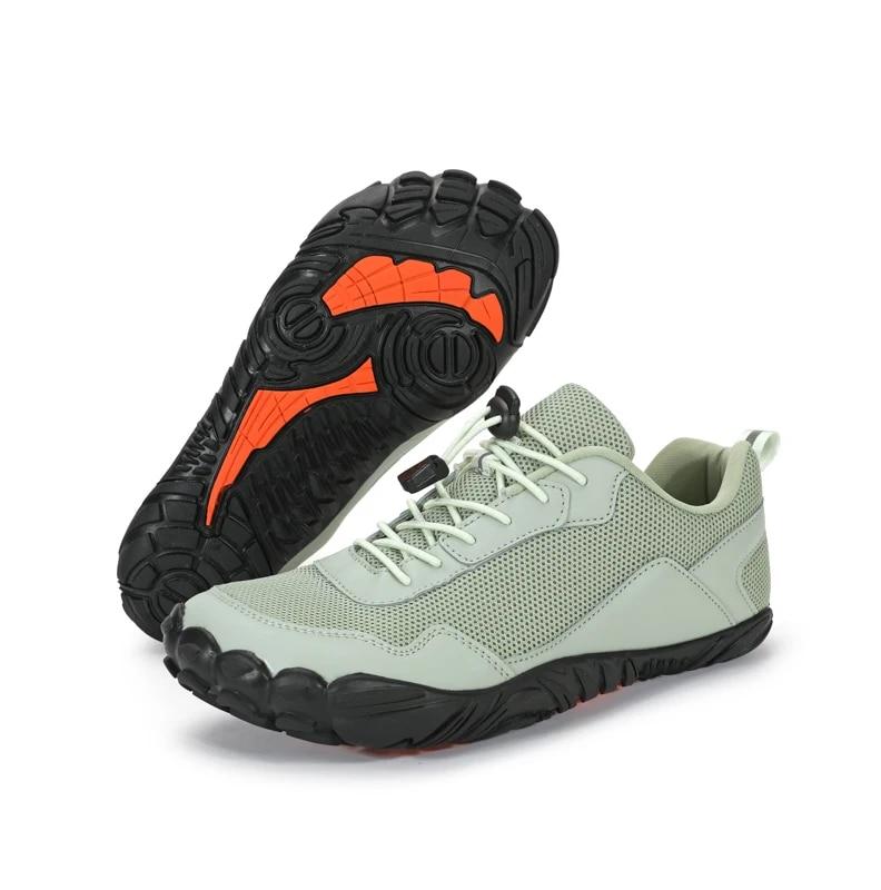 Oddychające buty trekkingowe z siateczki męskie damskie barefoot outdoorowe sneakersy antypoślizgowe trekkingowe kempingowe buty sportowe elastyczne buty do chodzenia