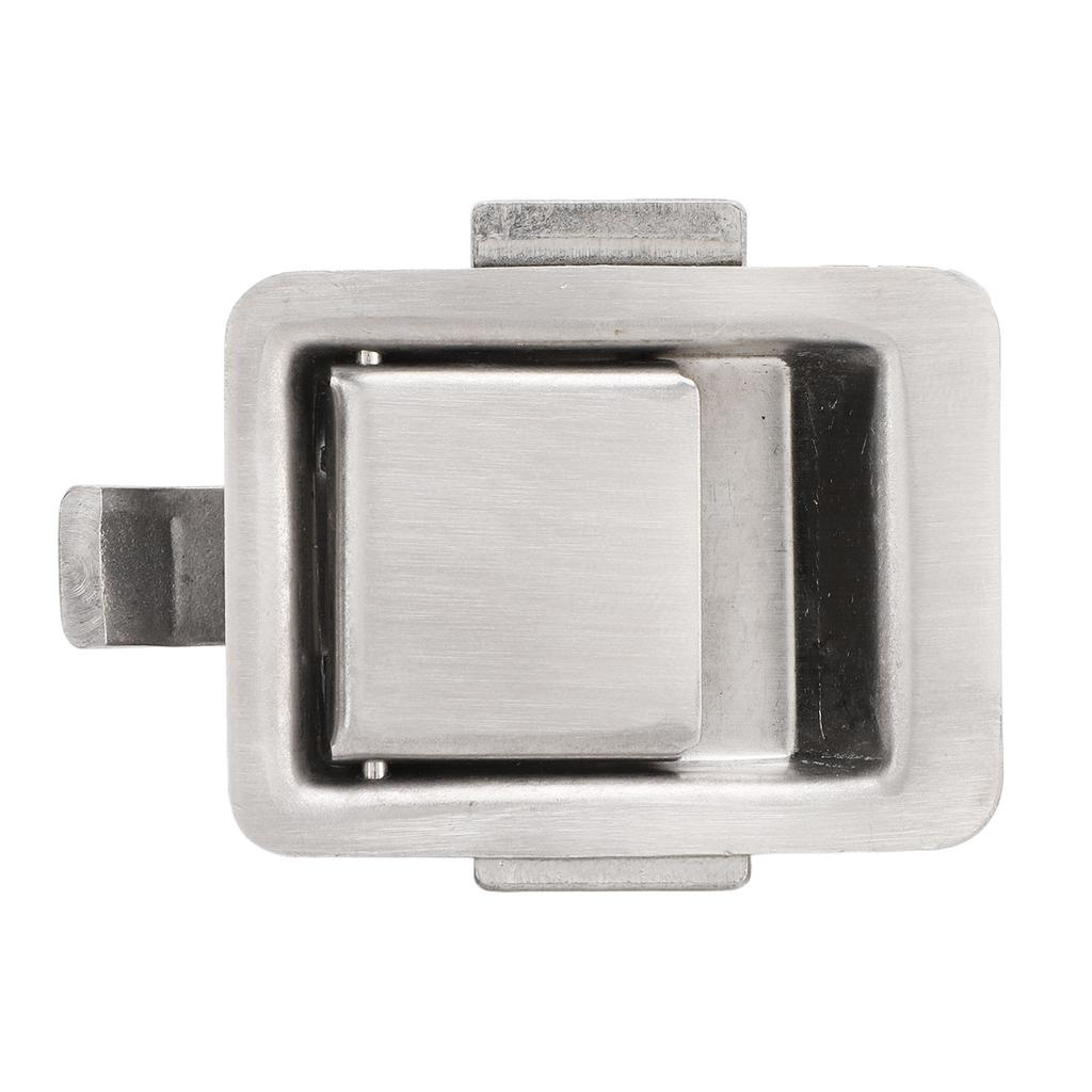 55x43mm 2.2x1.7in Tool Box Latch Replacement Paddle Lock Flush Mount Toolbox Latch Handle for Caravan Truck RV