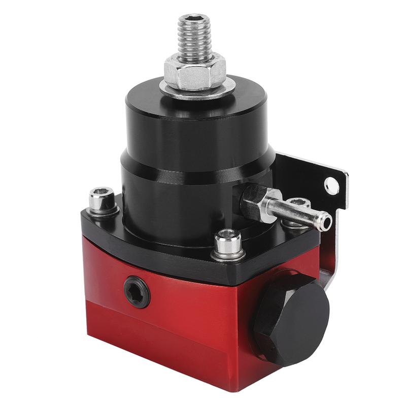 Universal Adjustable Fuel Pressure Regulator Fuel Pressure Regulator Adjustable Car Fuel Pressure Regulator Kit W/Gauge 100PSI