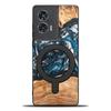 Bewood Unique Case for Motorola Edge 50 Fusion - Planets - Earth with MagSafe