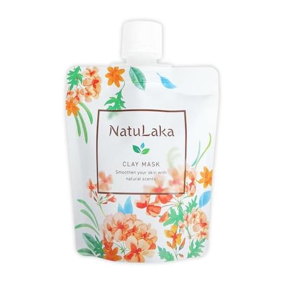 Naturaca Smooth Skin Clay Mask 100g 98.5% naturally derived ingredients A new type of natural skin care that removes blackheads and dead skin cells