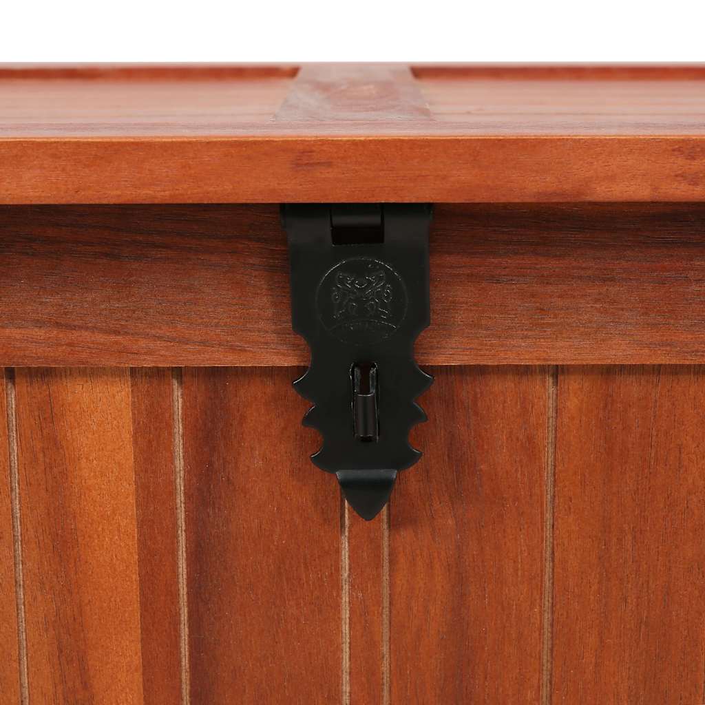 Storage Chest 79 X 34 X 32 Cm Solid Acacia Wood