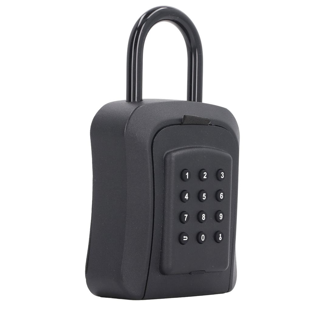 Key Lock Box Six Digit Password Wall Mounted Combination Keyboard Storage Box Waterproof for Indoor Outdoor
