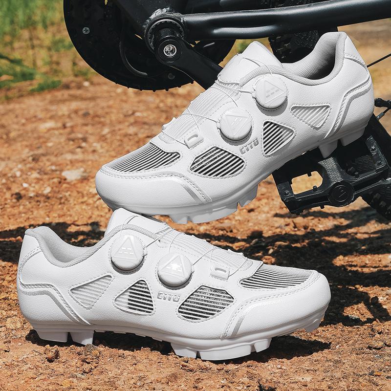 XT0260 Men's Cycling Shoes Bicycle Rotating Buckle Professional Mountain Lock Road No With Sports