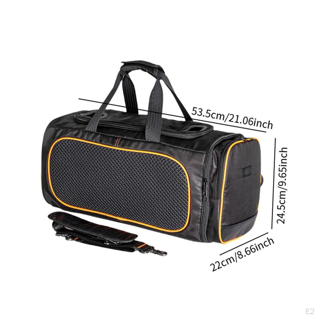 Lautsprecher-Rucksack-Tasche, stoßfest, kratzfest, für den Außenbereich, Reise-Aufbewahrungskoffer für Kabel