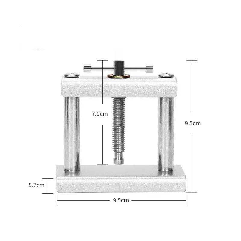 Benchtop Watch Press: Metal Tool for Mechanical & Quartz Watch Battery Cover Replacement