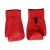 1Pair Adult Unisex Training Boxing Gloves Free Fight Sanda Muay Thai Boxing Gloves 10ozRed
