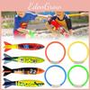 Kids Floating Rings Torpedoes Swimming Playset For Water Training And Early Education