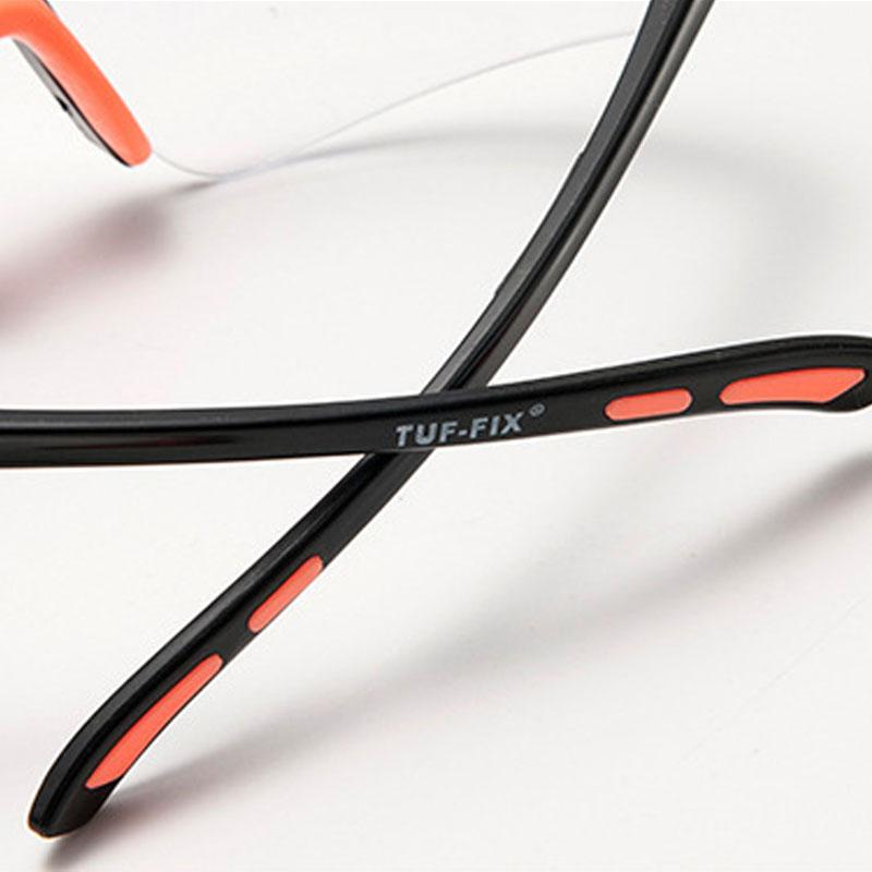 Motorrad-Radsportbrille Antibeschlag und Kratzfestigkeit Klare Schutzbrille Sportbrille Brille mit weichem Silikon-Nasenpolster