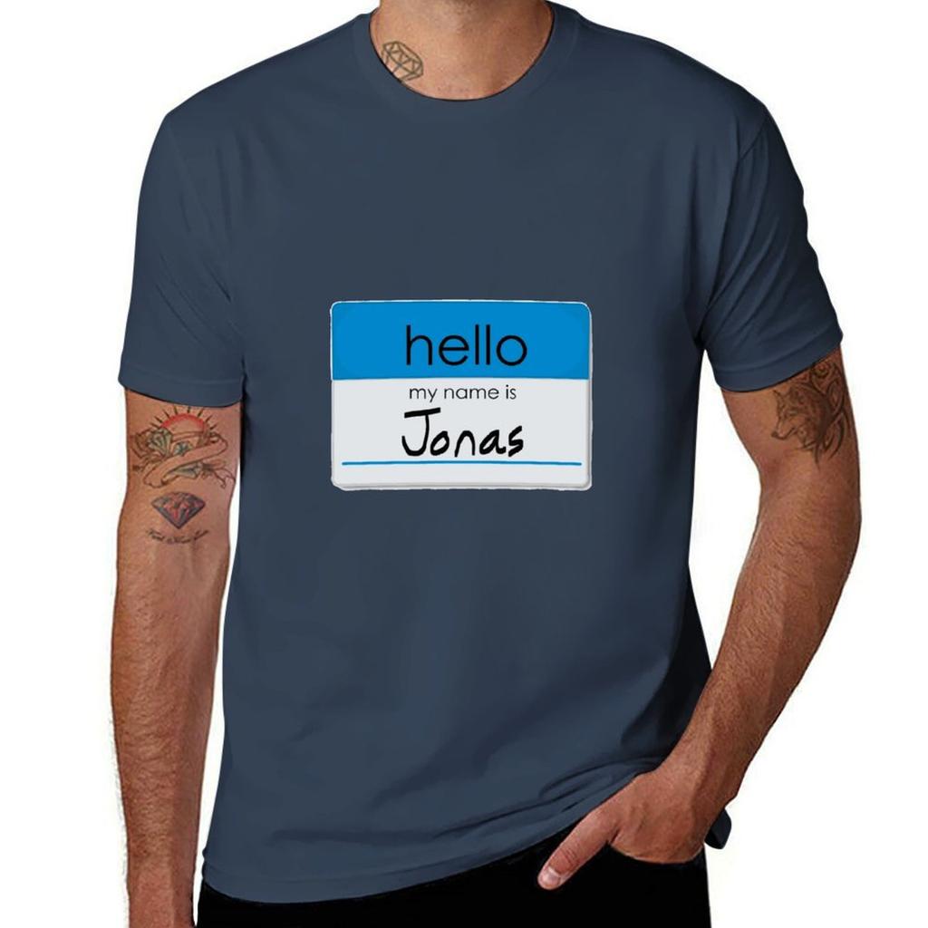 Weezer My Name Is Jonas T-Shirt Kawaii Clothes Anime Clothes Plus Sizes T Shirt for Men