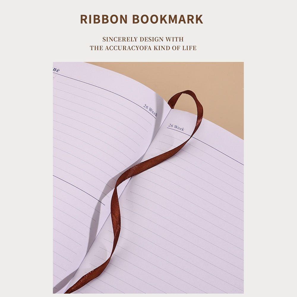 English Notebook Efficiency Manual Diary Weekly Planner 2026 Schedule Book School Office Supplies