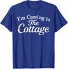 RoUnisexce Hockey Couple Unisex Women Im Coming To The Cottage TShirt Y2k Letters Printed Sayings Tee Novelty Gift Short Sleeve Tops