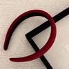 Headband For Women Girls Vintage Velvet Hair Band Korean Version Hair Hoop Elegant Headdress 2025 Popular Gifts