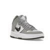 Nike Dunk High Up Light Smoke Grey Damskie Sneakersy Białe Srebrne DH3718-106