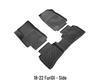 Forte 18-22 High-Edge 3D TPE Foot Mats - Eco-Friendly Interior Modification