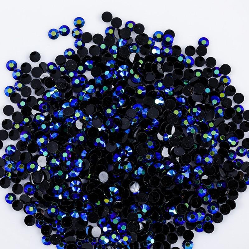 of High-quality Flat Bottomed Resin Diamond Nail Polish Diamond Color DIY Jelly AB 14 Cut Surface Sticking Rhinestone