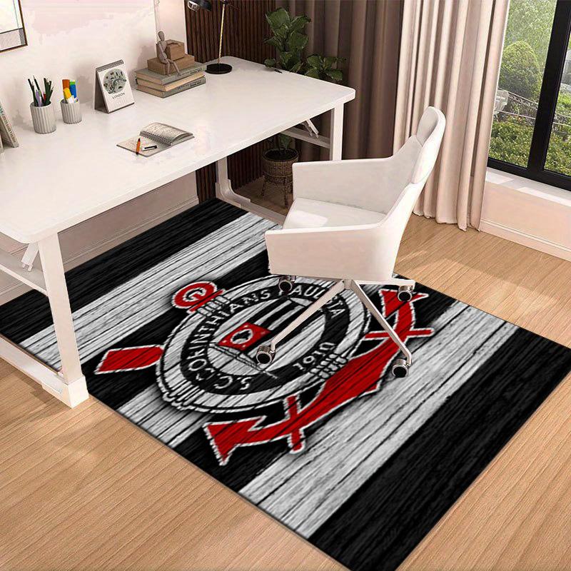 Football Club Emblem Carpet, Chair Rug,Rug for Office Bedroom living rooms, Doormat decor Fan Gift Christmas Gift
