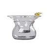 Fish Glass And Stainless Steel Tea Strainer with Holder Base Fine Mesh Filter for Loose-leaf Tea Gongfu Tea Coffee Beverages
