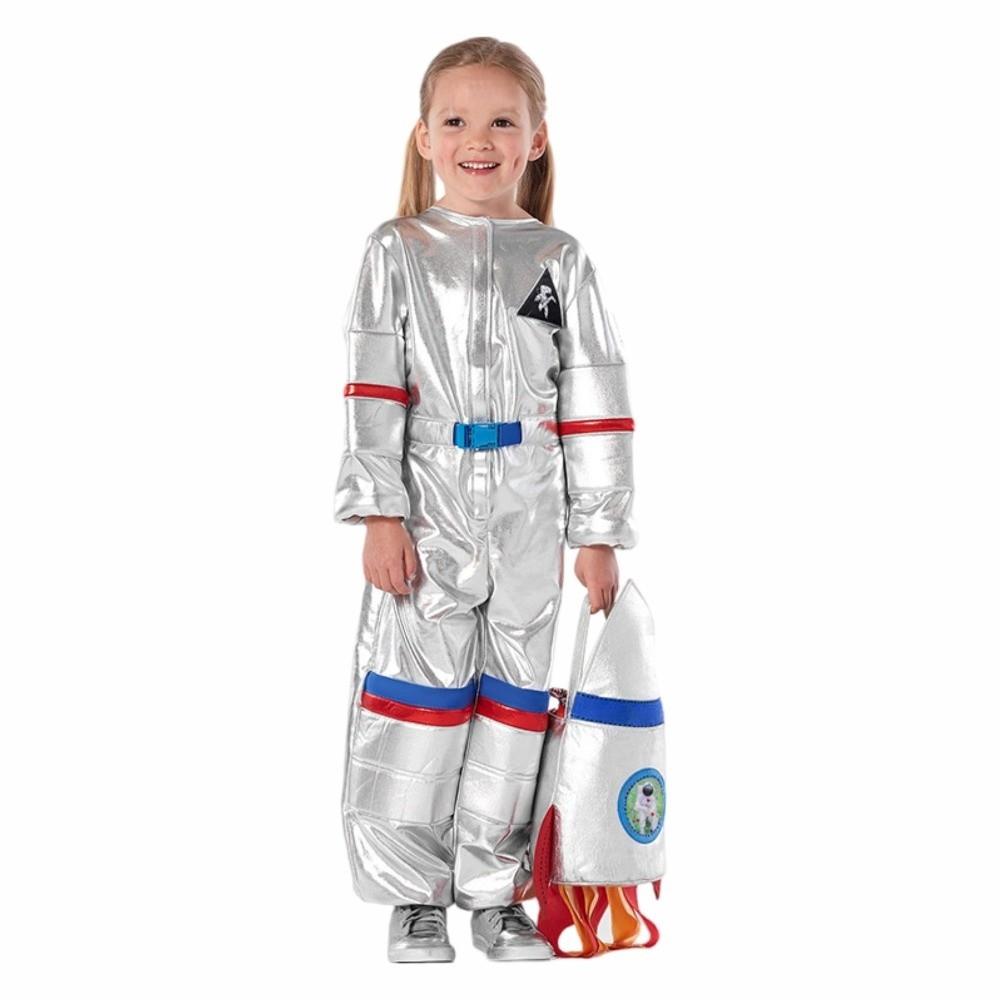 Space Theme Pilot Role Play Costume Kids Pilot Costume Halloween Costume Set Stage Performance