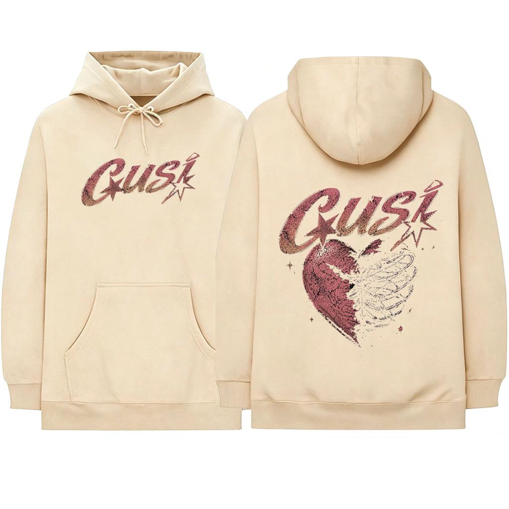 Omar Courtz Heart Tour 2026 Merch Hoodies Unisex Clothing Fashion Casual Pullover Oversized Long Sleeve Sweatshirt Streetwear