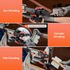 Belt Grinder Sander 72 x 2-Inch Belt Polisher with VFD 3 Grinding Moulds