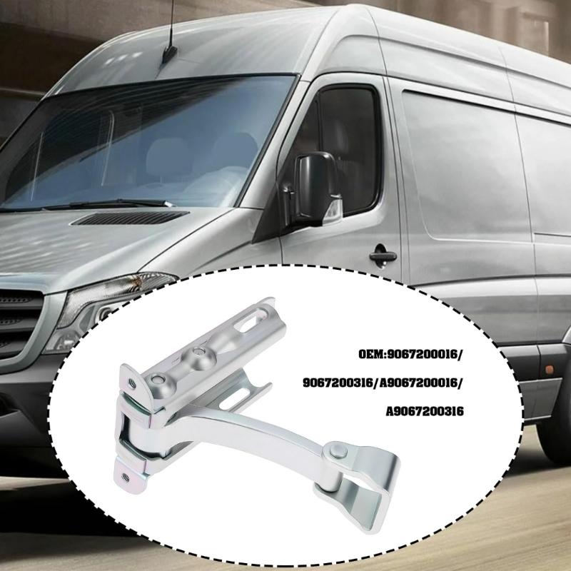 Sturdy Metal Door Hinge Lid Band Strengthened Hinge Lid 067200316 Replacement Increases Stability & Safety for Benz