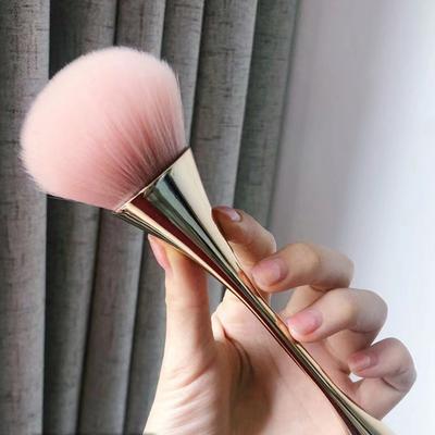 Pinceau à poudre grand cheveux doux ne pas manger ensemble de poudre maquillage poudre fard à joues brosse à poussière d'ongle outil de pinceau de maquillage de beauté