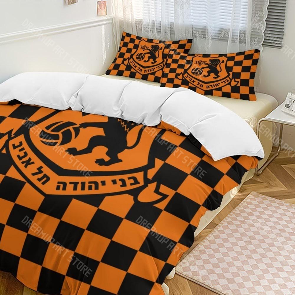 3D Print B-Bnei Yehuda Tel Aviv Bedding Set Twin Queen King Full Size Duvet Cover Pillowcase Bed boys girls Adult Home Textiles