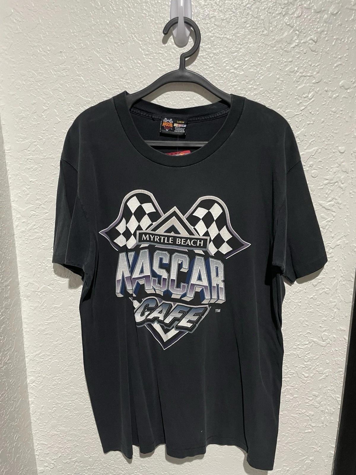 

90s nascar cafe single stitch t shirt 2XL