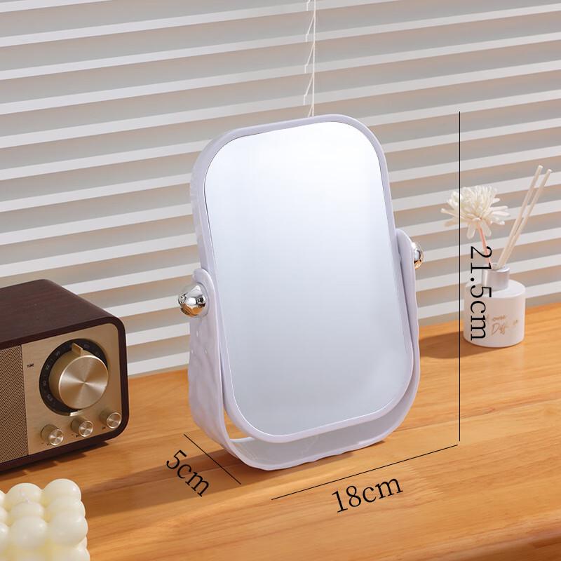 Oeny Double-Sided Magnifying Rotatable Desktop Makeup Mirror