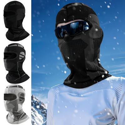 Winter Balaclava Full Face Mask Cold-Proof Thermal Winter Cap Breathable Windproof Scarves Hats Highly Elastic Cycling Headgear