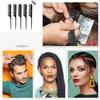 Highlight Comb, Steel Needle Combs, Heat Resistant, Anti-Static, Men's & Women's, Hair Styling, Hair Salon, Barber, Home, Black, 5-Pack