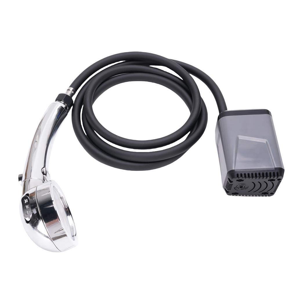 Portable Camping Shower Outdoor Electric Shower Pump USB Rechargeable Battery Powered Shower with Display Screen