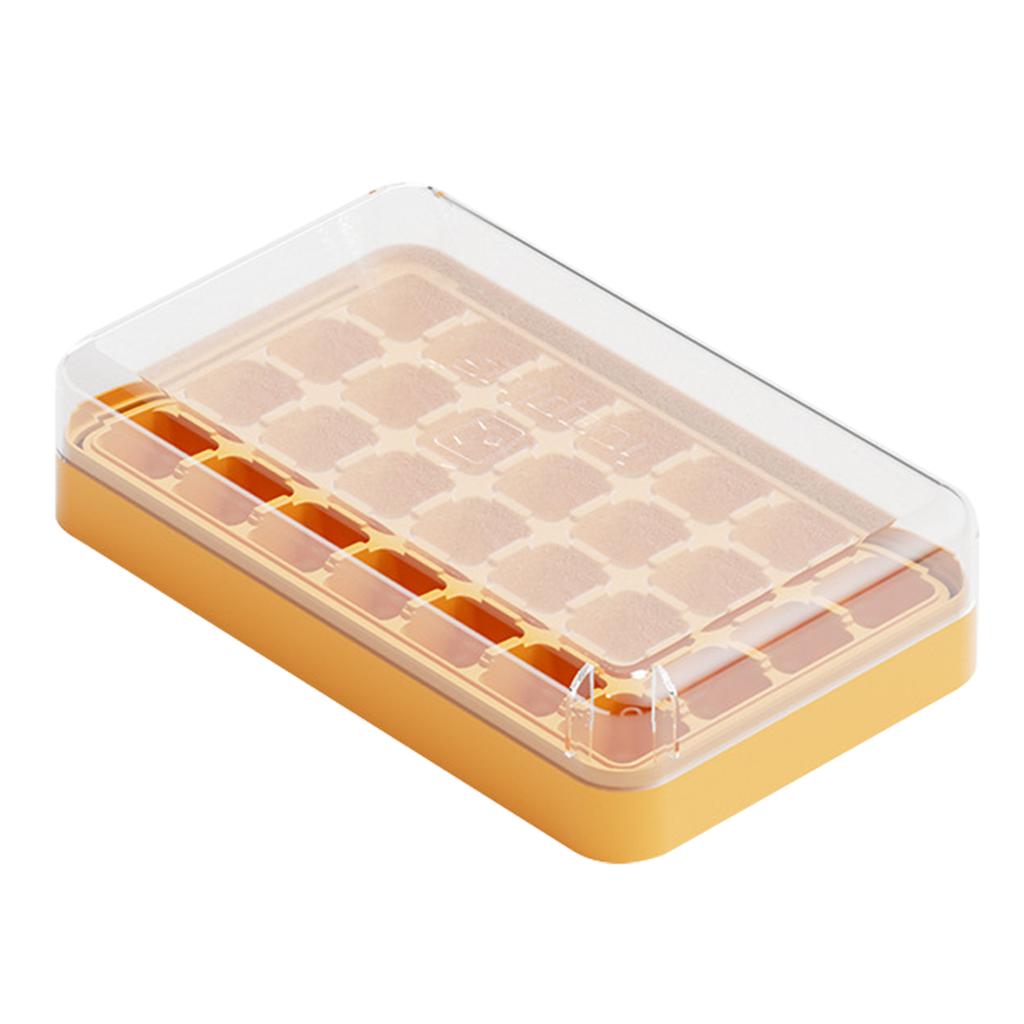 5/28 Grid Ice Cubes Moulds With Lid Easy Release Fridges Ice Box For Home Kitchen
