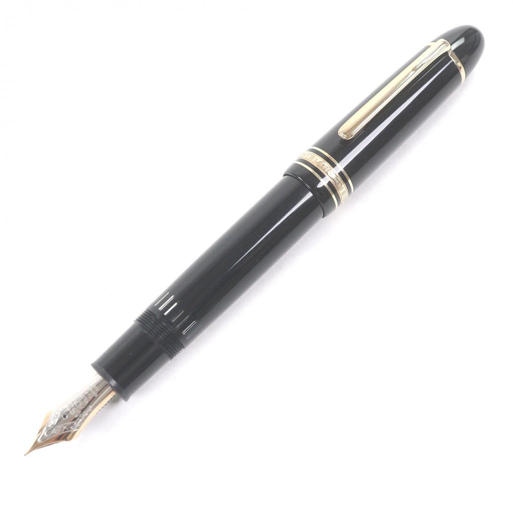 Excellent MONTBLANC fountain pen Meisterstück 149 Cap type black 14K mens Used