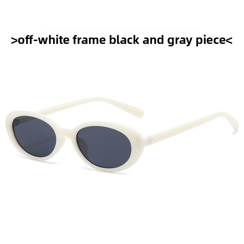 Retro Oval Sunglasses With Uv400 Protection And Pc Lenses For Women Fashion Sun Protection