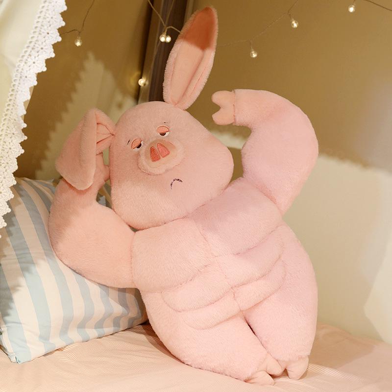 Nezha Flying Pig Plush Pillow - Cute Taiyi Zhenren Mount, Perfect Gift 