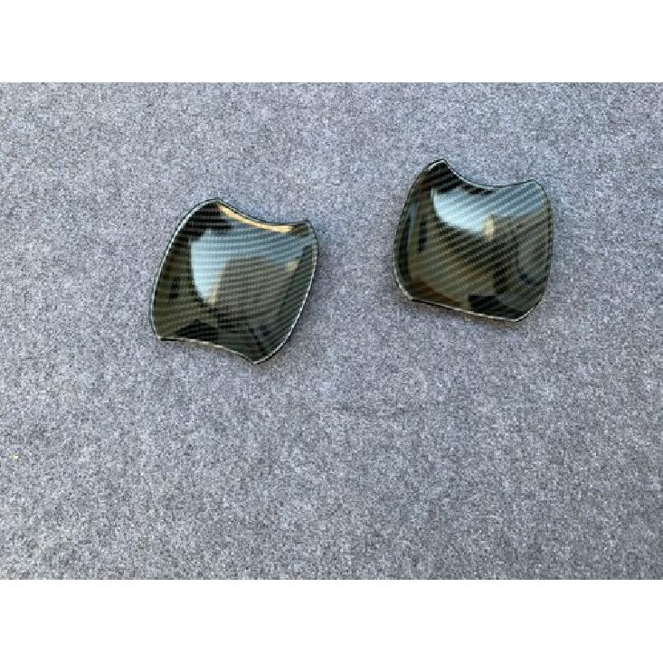 Carbon Fiber Door Handle Cup Bowl Cover Trim for - Toyota RAV4 Set of 4