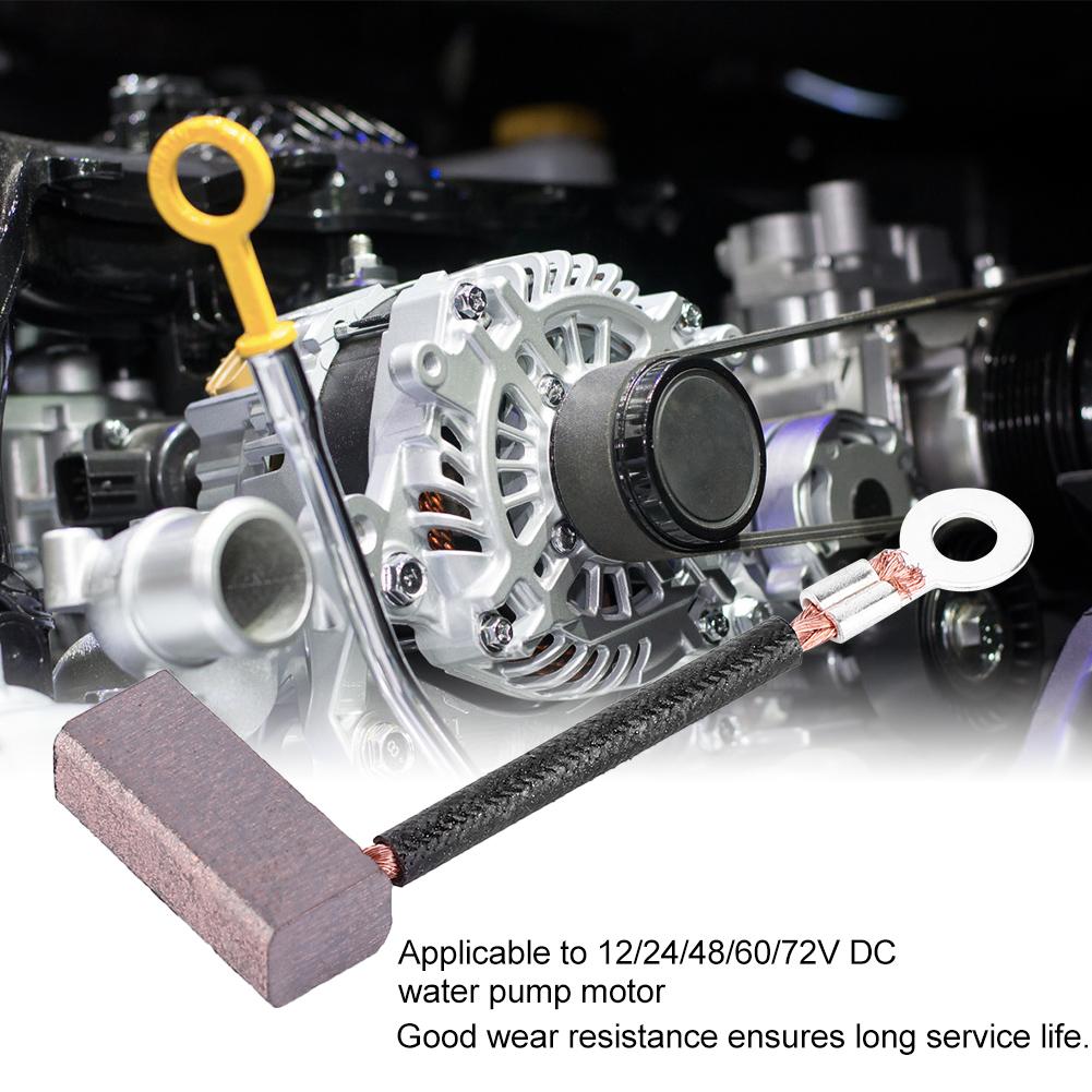 100pcs Carbon Brushes Replacement Parts for DC Water Pump Motor J460