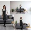 Kagetsu Design Waterproof Apron, H-Shaped, Lightweight Polyurethane Material, Unisex, Available In 5 Colors (Black)