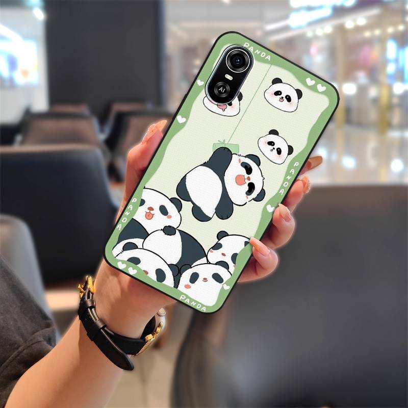 Silicone Durable Phone Case For ZTE Blade A31 Plus/Optus X Sight 2 Cartoon Anti-dust Full Wrap Waterproof Soft Case Cute