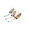 6pcs Replacement Heads for Simulated Glitter Bugs Cat Toys Kitten Fun Interactive Cat Playing Pet Supplies
